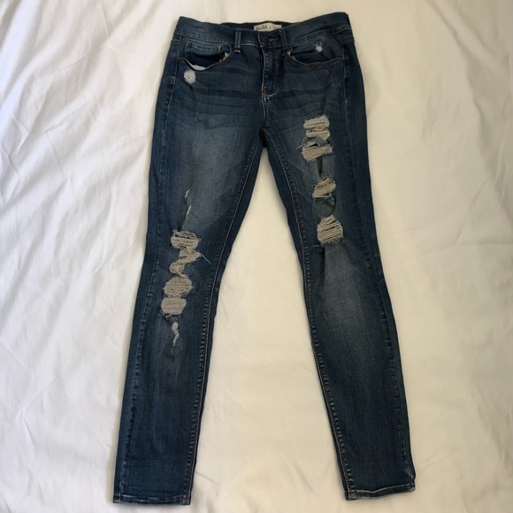mudd low rise skinny jeans